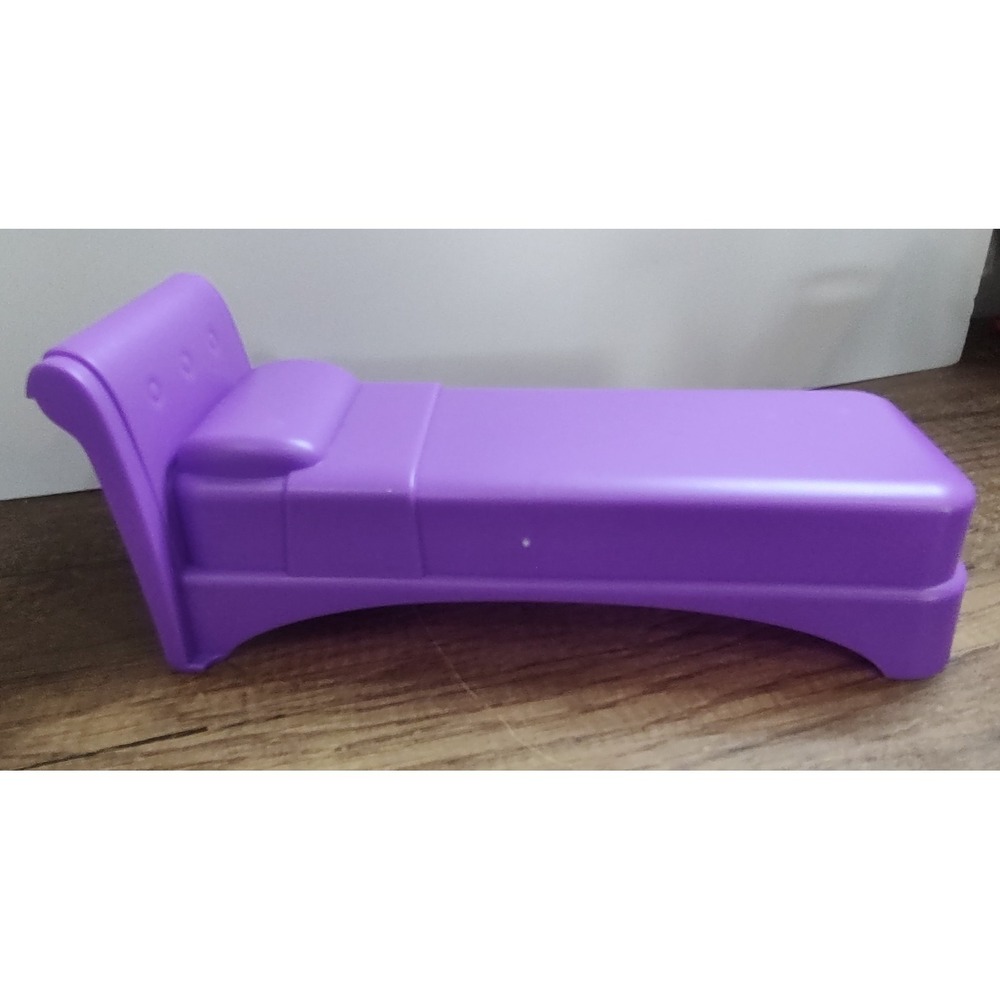 Greenbrier Purple Doll Bed 10" B12